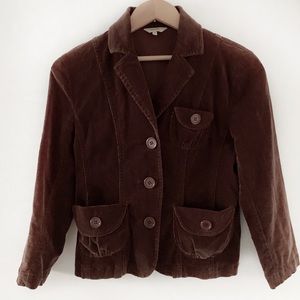 Nordstrom Sashimi 3/4 Sleeve Corduroy Blazer Sz M